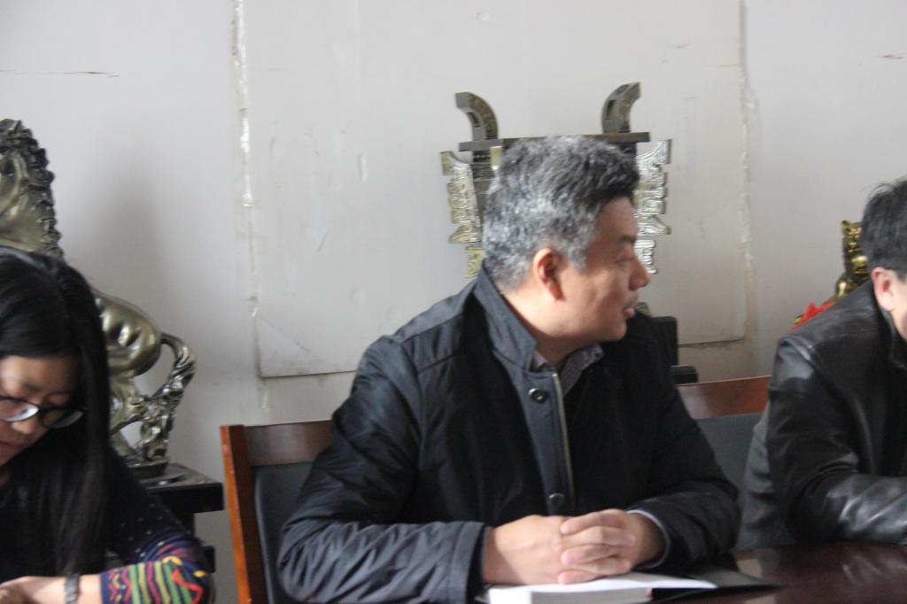 我院党委副书记刘雨录老师做总结发言