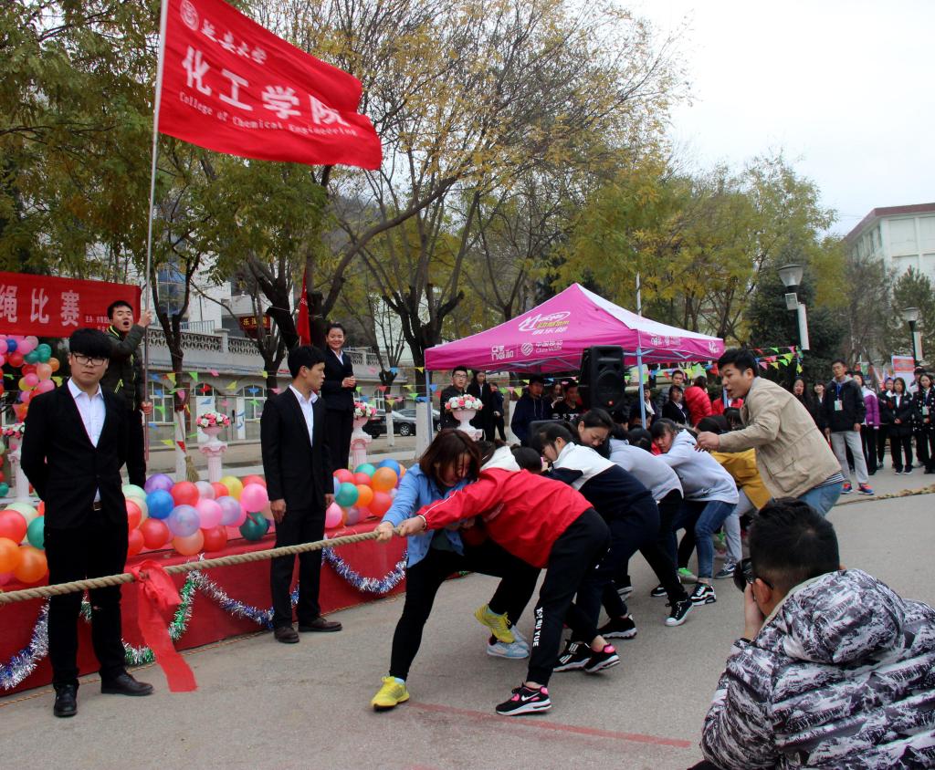 我院女子队夺冠比赛